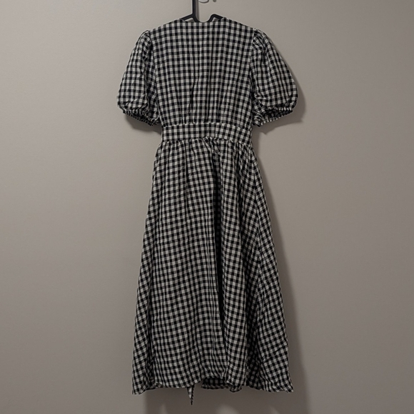 OAK + FORT Plaid Wrap Dress, NWTS - Picture 13 of 13